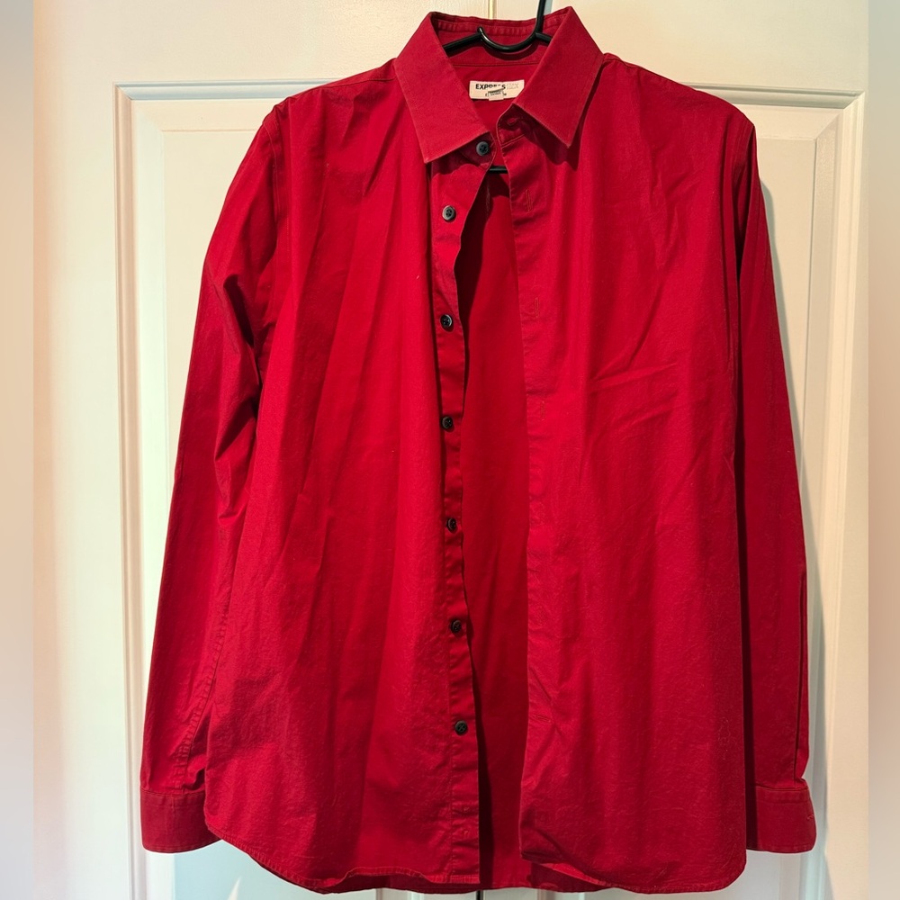 Express Extra Slim Button Down Shirt
